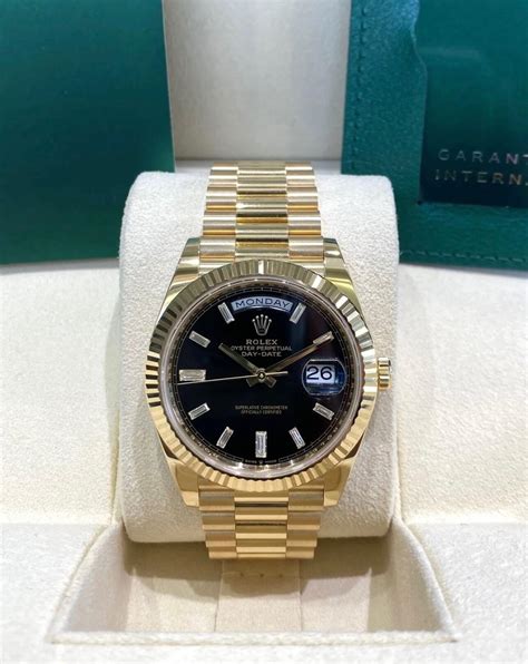 rolex 40 gold|rolex day date 40 price.